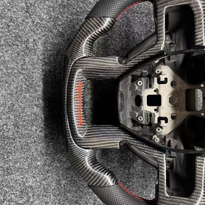 พวงมาลัยคาร์บอนไฟเบอร์สำหรับรถฟอร์ด แร็ปเตอร์ F150 F350 อะไหล่รถยนต์ขายส่ง - Product Image 3