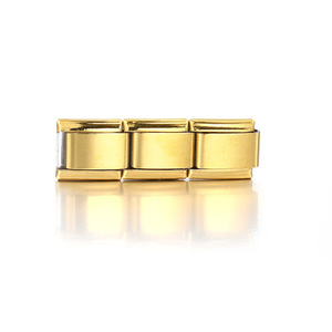 Pulseras y Brazaletes de Joyería de Acero Inoxidable Impermeables, Modulares, Hechos a Mano, con Dijes Italianos, Elásticos y Personalizables DIY para Mujer y Hombre - Product Image 3