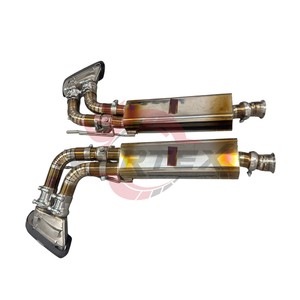 ท่อไอเสียไทเทเนียม Vortex High Performance Catback สำหรับ Benz G63 AMG W465 พร้อมปลายท่อคาร์บอน เพิ่มพลัง - Product Image 4