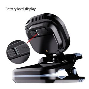 <span class=keywords><strong>Lampe</strong></span> de travail à clipser rechargeable, haute luminosité, <span class=keywords><strong>LED</strong></span> COB, <span class=keywords><strong>lampe</strong></span> de travail portable <span class=keywords><strong>avec</strong></span> <span class=keywords><strong>pince</strong></span> robuste, longue durée de vie pour les travaux en extérieur - Product Image 2