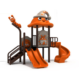 Parc pour enfants commerciaux jouer toboggan en plastique balançoire aire de jeux extérieure ang <span class=keywords><strong>Fitness</strong></span> physique pour parc d'attractions en plein air - Product Image 1