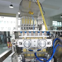 Machine d'emballage automatique de sachets de sucre à 6 voies, machine de remplissage et d'emballage de sachets de sucre granulé et de sel à quatre côtés scellés