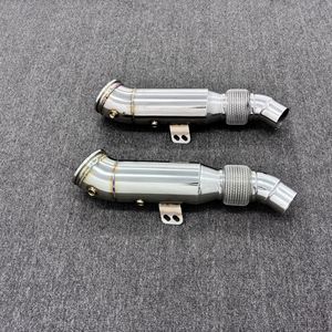 2016-2019 <span class=keywords><strong>BMW</strong></span> B58 B30A F20 F30 <span class=keywords><strong>G30</strong></span> M140 M240 Tubo de escape en acero inoxidable Compatible con el modelo <span class=keywords><strong>340i</strong></span> - Product Image 4
