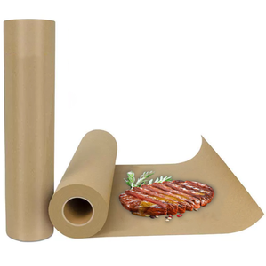 Feuilles de <span class=keywords><strong>papier</strong></span> kraft Qiyin durables de couleur marron pour emballage cadeau, artisanat, dessin, projets de bricolage et usage bureautique - Product Image 4