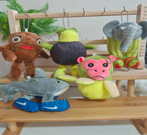 พวงกุญแจตุ๊กตาหมีชมพู Mcm ขนาด 12 ซม. ของขวัญตุ๊กตาสัตว์การ์ตูนนุ่มนิ่มสำหรับเด็กและผู้หญิง - Product Image 3