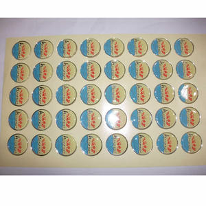 Bastoncino a cupola in resina epossidica trasparente Laser di alta qualità personalizzato - Product Image 2