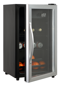 Mini-réfrigérateur portable de haute qualité pour chambre d'hôtel, 76L, rétro, électronique, minibar, porte en verre, mini-<span class=keywords><strong>bar</strong></span> d'hôtel - Product Image 2