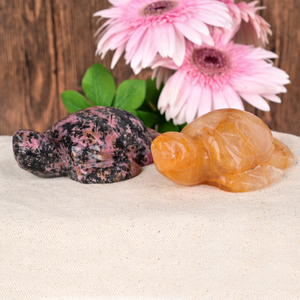 Figura de Tortuga Tallada en Piedra de Cristal, Precio de Fábrica, Tortuga de Cristal de Materiales Mixtos - Product Image 6