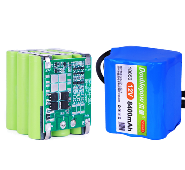 Custom 3.7v 7.4v 11.1v 14.8v 2Ah~20Ah 30Ah 40Ah Lifepo4 Lithium Li Ion Rechargeable 18650 Battery Pack with BMS PCB