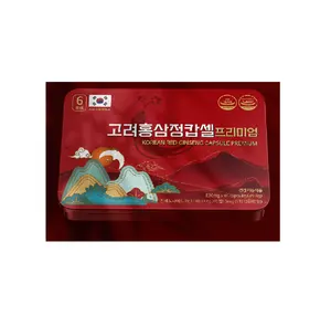 एंटीऑक्सीडेशन कोरियन रेड गिन्सेंग ऐंटीलर कैप्सूल सबसे ज्यादा बिकने वाला उत्पाद स्वास्थ्य खाद्य लाल गिन्सेंग 100%