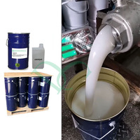 20 ~ 30 ShoreA Tin Cure RTV2 Caoutchouc de silicone liquide pour moules de coulée