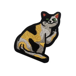 Mesin bordir kreatif pisau ikan kait kucing <span class=keywords><strong>Loop</strong></span> Moral patch untuk tas dan pakaian dekorasi - Product Image 3