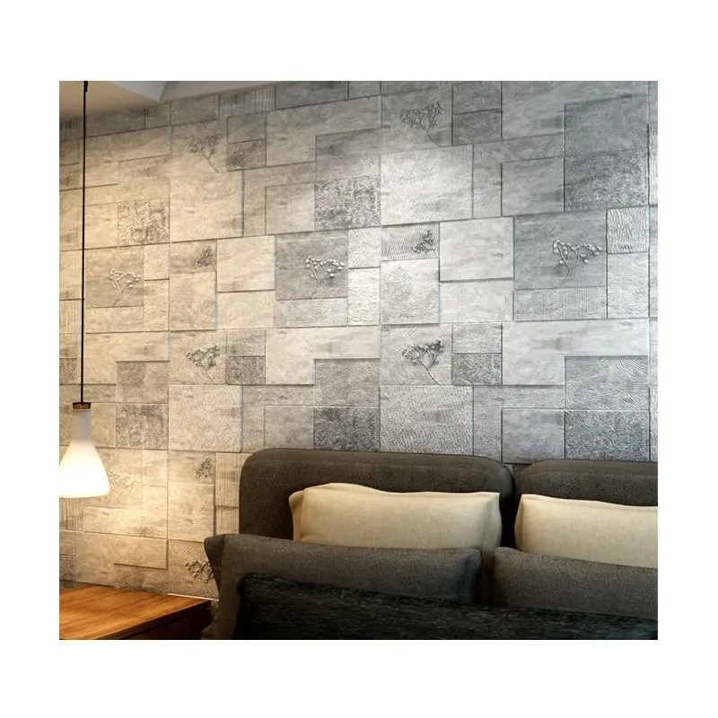 Factory price directly self-adhesive promotion 3d foam wall stickers 3d pe brick wall paper for interior home decoration