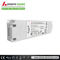 2 couleurs disponibles avec variateur d'intensité, driver LED dimmable 5 en 1, transformateur LED 12V 100W, alimentation LED 277V AC/DC