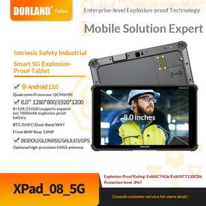 Tablet PC a Prueba de Explosiones Delan Petrochemical Gas Ship 5G7000mAhXPad_08_5G, Portátil Digital Hecho en China, No Personalizable - Product Image 1