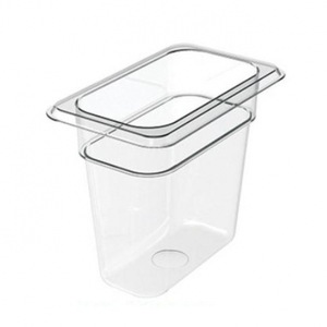 Serving Tray Transparent 17.6x10.8cm For Restaurant Food Service - Product Image 2