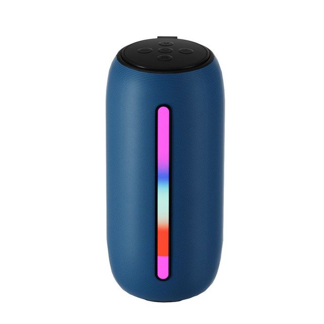 Popular Choice Bluetooth Subwoofer Speaker Portable Wireless with Multi Color LED Light for Outdoor Camping Cycling Exercise