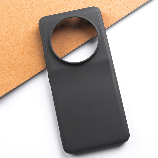 Simple Design Matte Silicone TPU Phone Case for Xiaomi 13 14 15 Qin3 for xiaomi 17 Ultra Shockproof Soft Back Mobile Phone Cover