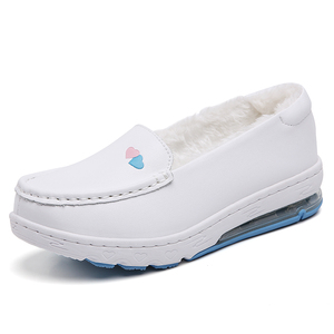 <span class=keywords><strong>Zapatos</strong></span> de <span class=keywords><strong>Trabajo</strong></span> <span class=keywords><strong>para</strong></span> Mujer, Cómodos, con Suela Plana Antideslizante, Tacón Grueso, Acolchados, Clásicos, <span class=keywords><strong>para</strong></span> Enfermeras, Venta al por Mayor, Envío Directo - Product Image 3