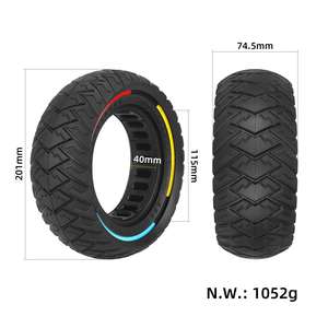 Pneu plein tout-terrain en caoutchouc Ulip 8.5*3 pour trottinettes électriques Zero 8 9 VSETT 8 9 PRO Kugoo X1 Kukirin G2 Pro - Product Image 2