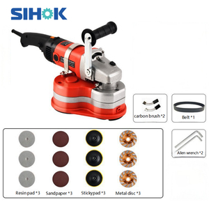 Meuleuse à béton manuelle 110V/220V 3600W Polisseuse à quatre têtes avec accessoires complets pour <span class=keywords><strong>le</strong></span> polissage des surfaces en <span class=keywords><strong>pierre</strong></span> et en céramique - Product Image 4