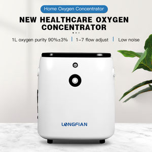 Longfian医療用連続フロー1-7Lポータブル酸素濃縮器、旅行用バッテリー付き - Product Image 2