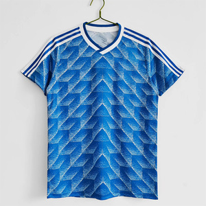 Wholesale 1988 <b>Cup</b> Men Adult Van Basten Retro Football Jersey 100% Polyester Breathable Quick Dry Summer Short - Product Image 3
