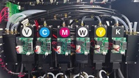 Nueva Impresora Plana de Inyección de Tinta UV Rioch G6 3D LED 2513 para Cerámica, Metal, Madera, Vidrio, Acrílico y Barniz