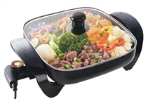 Aluminium Skillet With Non-stick Coating Electric Fry <strong>Pan</strong> - Product Image 2