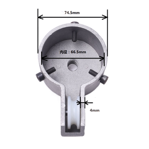 Camión estacionario de aluminio fundido con polea - Product Image 3