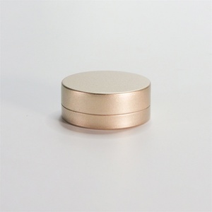 กระป๋องโลหะสีทองขุ่นขนาด 25 มล. พร้อมฝาเปิดปิดแบบพลิก - Product Image 3