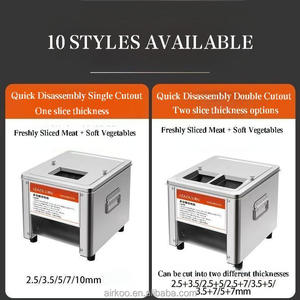 High Efficiency Desktop Stainless Steel Automatic <strong>Meat</strong> Slicer Beef Pork Cutting Slicing Machine Food <strong>Processing</strong> <strong>Machinery</strong> - Product Image 4