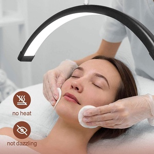 <span class=keywords><strong>Lampe</strong></span> LED <span class=keywords><strong>sur</strong></span> <span class=keywords><strong>pied</strong></span> demi-lune transfrontalière pour broderie <span class=keywords><strong>de</strong></span> cils, protection oculaire, sans ombre, pour nail art et tatouage des sourcils - Product Image 4
