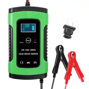 Repair Charger Full Automatic Battery 12V 6A Car Emergency Power Supply Battery Charger Intelligent Fast Power Charging Pulse