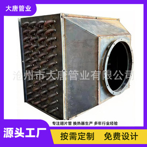 Condenseur de gaz de combustion, échangeur de chaleur indirect, économiseur de chaudière personnalisable de l'industrie des tuyaux Datang - Product Image 2