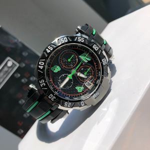 <span class=keywords><strong>Reloj</strong></span> de Cuarzo de Acero Inoxidable de Lujo para <span class=keywords><strong>Hombre</strong></span>, Serie Racing, de Alta Calidad, con Tres Agujas para Medir Tiempo y Velocidad, Estilo <span class=keywords><strong>Tissot</strong></span> - Product Image 5