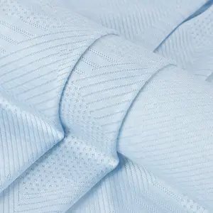 Professional factory Hot selling 100 polyester jacquard sportswear fabric