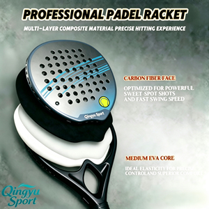 <span class=keywords><strong>Raquette</strong></span> de <span class=keywords><strong>padel</strong></span> légère et durable en carbone 18k, ensemble de démarrage pour la famille, jeu facile, cadeau de Nouvel An en stock, <span class=keywords><strong>raquette</strong></span> de <span class=keywords><strong>padel</strong></span> - Product Image 2