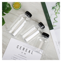 Bouteilles d'eau en plastique PET de qualité alimentaire 1 litre 400 ml 500 ml Contenants pour boissons froides Bouteilles vides Jus Soda