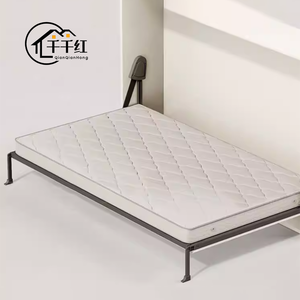 <span class=keywords><strong>Lit</strong></span> <span class=keywords><strong>mural</strong></span> vertical minimaliste personnalisable avec <span class=keywords><strong>bureau</strong></span> intégré et rangement pour bureaux à domicile et chambres - Product Image 6