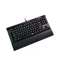 Clavier mécanique Redragon K587 Gamer filaire avec rétroéclairage RVB TKL Clavier de jeu mécanique