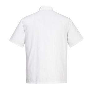 PORTWEST - C733WHRXS Chaqueta blanca de chefs de Cumbrey-EAN 5036108153435 CHEFS AND FOOD INDUSTRY WORKWEAR - Product Image 2