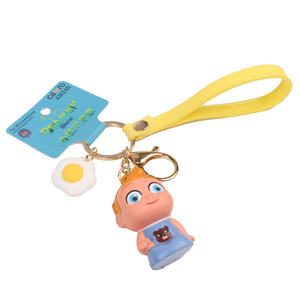 Porte-clés bébé en mousse PU Cavro Aikemi avec sangle pour enfants, jouet cadeau - Product Image 4