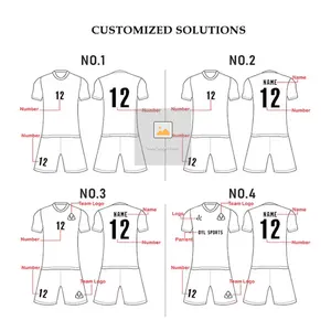 New 2023 Custom Jersey Quality Thai Football Jersey Men's Football Uniform Set Team Football Jersey Soccer Wear