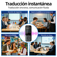 Traducteur vocal et photo intelligent en temps réel 2026 HOT T11, 1500 mAh, 138 langues, traducteur portable de texte et de voix pour les voyages