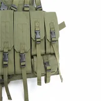 Chaleco Táctico con Mochila, Chaleco de Entrenamiento Utilitario Molle para Caza al Aire Libre