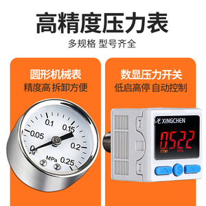 Vanne de régulation de pression pneumatique de précision Xingchen IR2010-02BG Série 1020 Vanne de réduction de pression pneumatique IR2000/2020 - Product Image 2