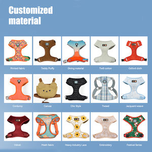 Harnais Réfléchissant Ajustable en Nylon Tendance MIDEPET pour Chien, Gilet Rembourré en Maille Respirante, Fermeture à Boucle, Anti-Traction, Fournitures pour Animaux de Compagnie - Product Image 6