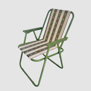 Silla Plegable de Metal Resistente, Portátil <span class=keywords><strong>y</strong></span> Ligera, con Respaldo Alto, para Camping, Playa <span class=keywords><strong>y</strong></span> Exteriores, Venta al por Mayor, Silla de Playa - Product Image 2