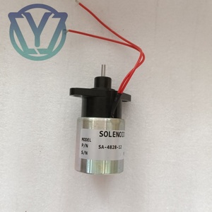 SA-4828-12 โซลินอยด์ตัดน้ำมันเชื้อเพลิง 12V สำหรับเครื่องยนต์ Kubota V3300 รถขุดขนาดเล็ก วาล์วตัดน้ำมันเชื้อเพลิง SA482812 - Product Image 2